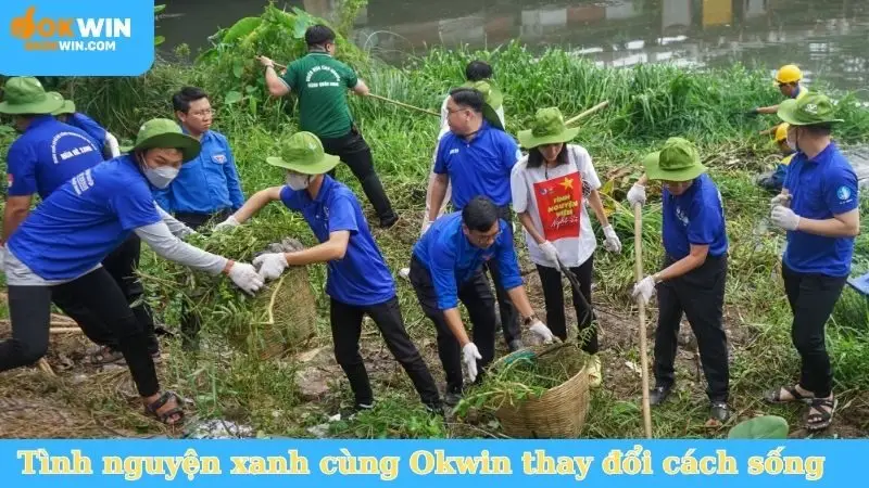 Tình nguyện xanh cùng Okwin thay đổi cách sống